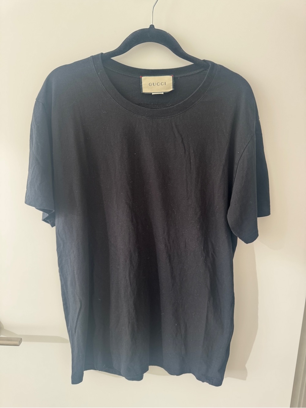 Gucci Black Short-Sleeve Crewneck T-Shirt
